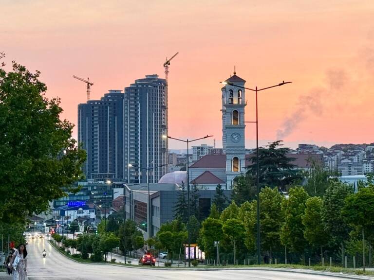 Pristina, the capital of Kosovo