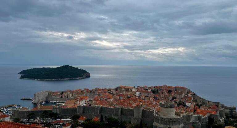 Panoramic view of Dubrovnik, Croatia